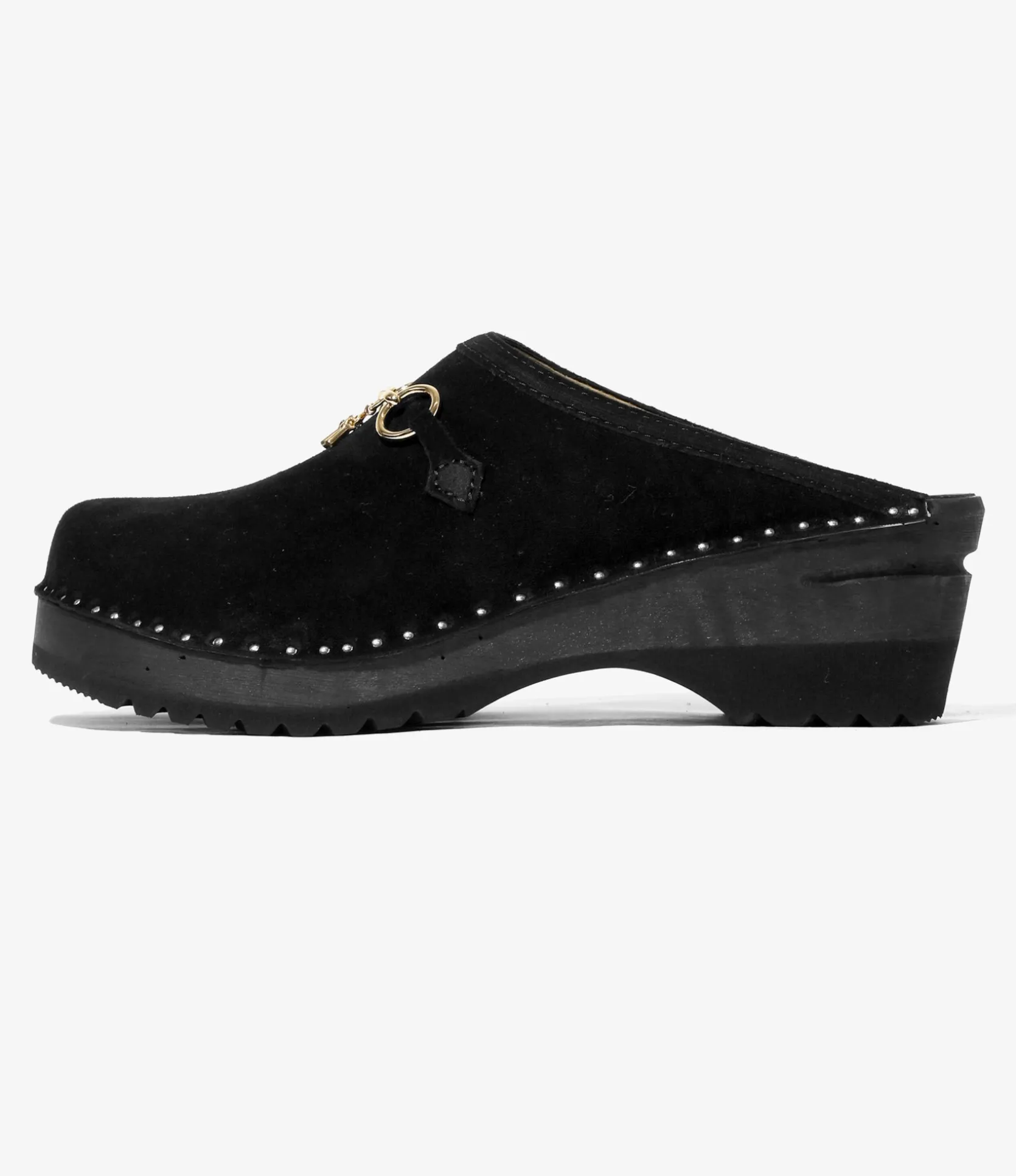 Needles x Troentorp - Swedish Clog Monet w/Bit - Black / Rough Out