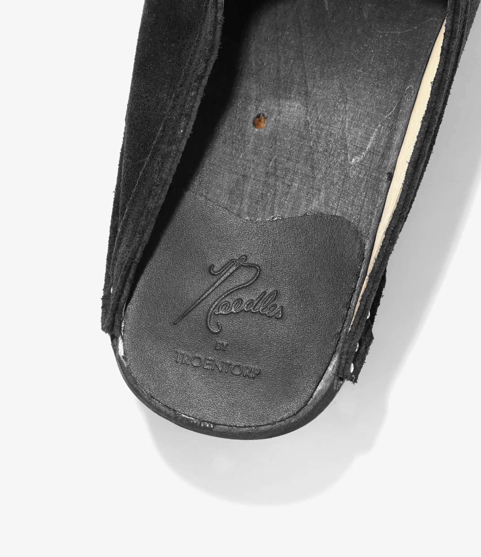 Needles x Troentorp - Swedish Clog Monet w/Bit - Black / Rough Out