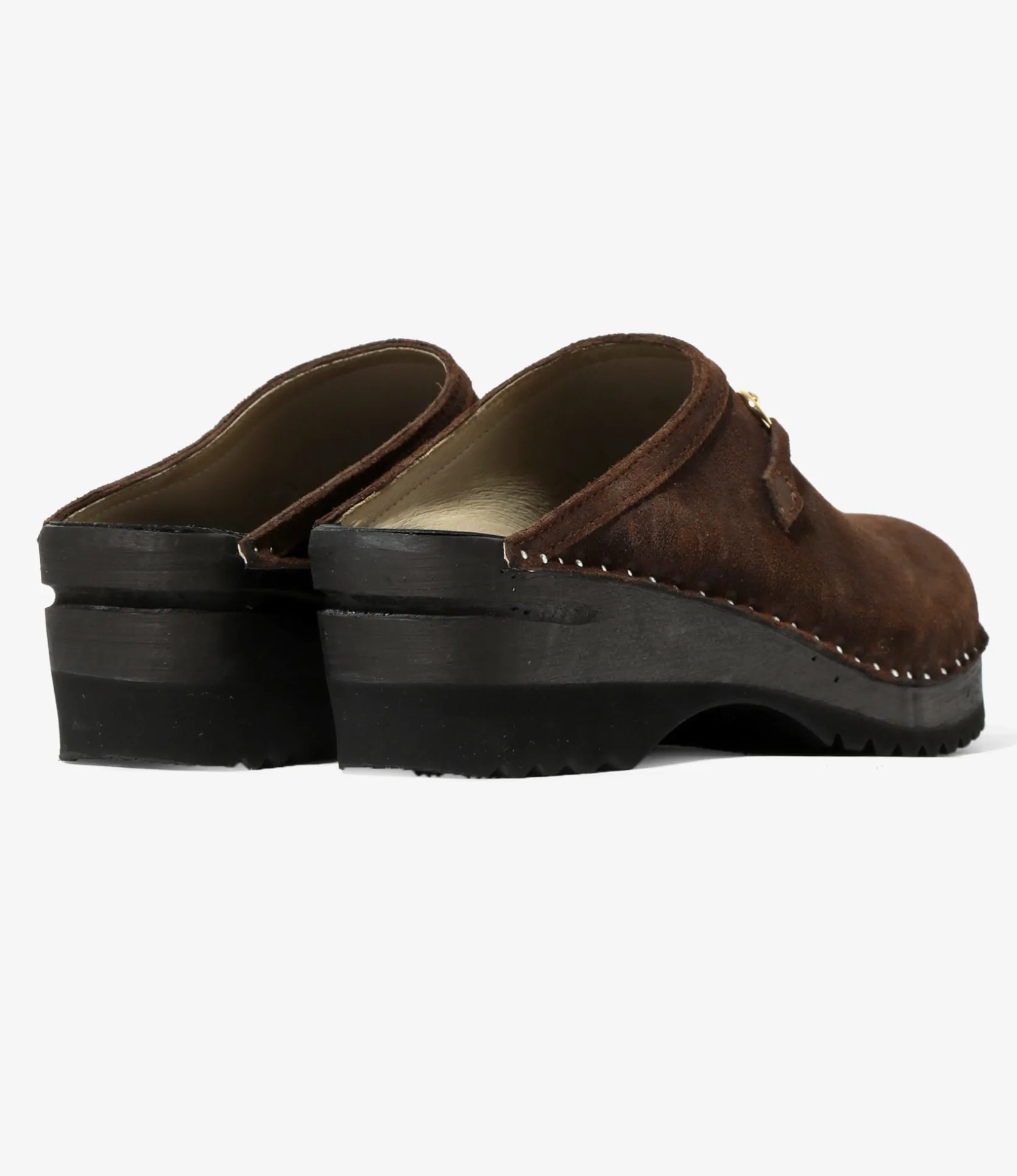 Needles x Troentorp - Swedish Clog Monet w/Bit - Jave / Rough Out