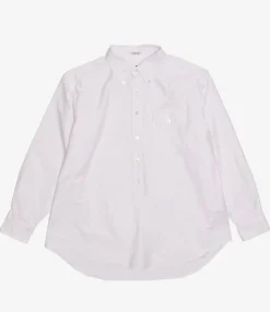 Nepenthes Special - Ivy BD Shirt - White Cotton Oxford