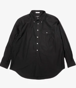 Nepenthes Special - Ivy BD Shirt - Black 100's Ply Broadcloth