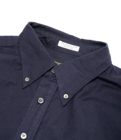 Nepenthes Special - Ivy BD Shirt - Dk. Navy Cotton Oxford