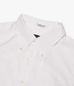 Nepenthes Special - Ivy BD Shirt - White 100's Ply Broadcloth