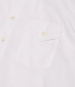 Nepenthes Special - Ivy BD Shirt - White 100's Ply Broadcloth