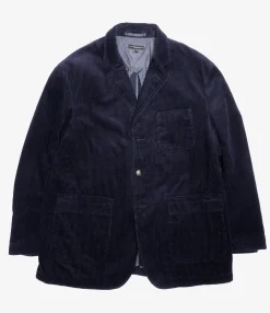 Nepenthes Special - Ivy Blazer - Navy 8W Corduroy