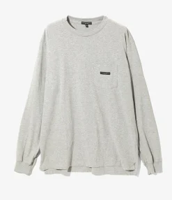 Nepenthes Special - L/S Crew Neck Tee - Heather Grey