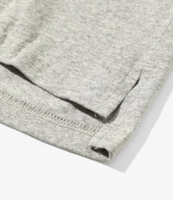 Nepenthes Special - L/S Crew Neck Tee - Heather Grey
