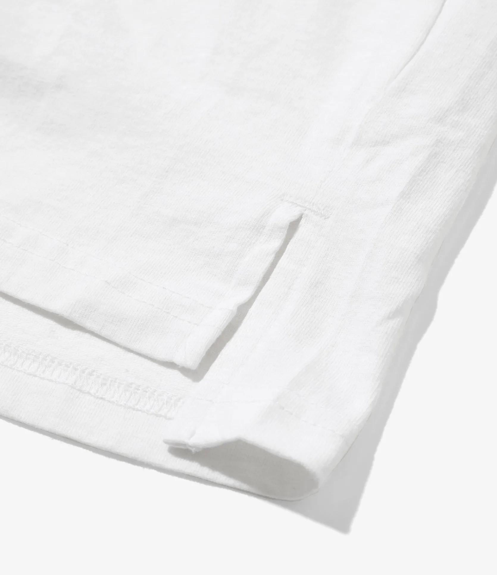 Nepenthes Special - L/S Crew Neck Tee - White