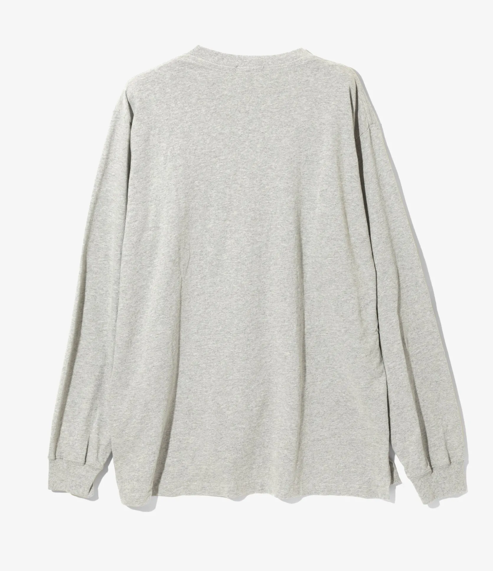 Nepenthes Special - L/S Crew Neck Tee - Heather Grey