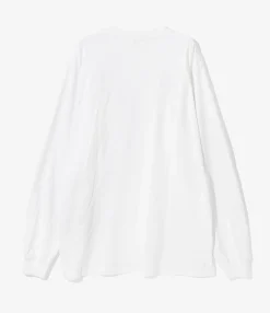 Nepenthes Special - L/S Crew Neck Tee - White