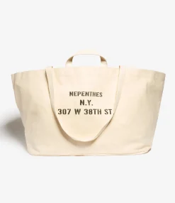 NNY Canvas Tote Bag - Large - Natural - Recycled Canvas