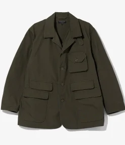 NNY x Blue in Green x Packer - Hunting Blazer - Olive H.W. Cotton Ripstop