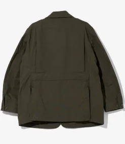 NNY x Blue in Green x Packer - Hunting Blazer - Olive H.W. Cotton Ripstop