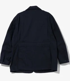 NNY x Blue in Green x Packer - Hunting Blazer - Dk. Navy Cotton Herringbone