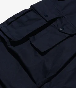 NNY x Blue in Green x Packer - Over FA Pant - Dk. Navy Cotton Herringbone Twill