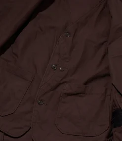 NNY x Blue in Green x Packer - Hunting Blazer -  Dk. Brown 8oz Cotton Canvas