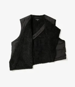 Over Vest - Black Nyco Twill