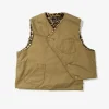 Over Vest - Khaki Nyco Twill