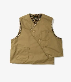Over Vest - Khaki Nyco Twill
