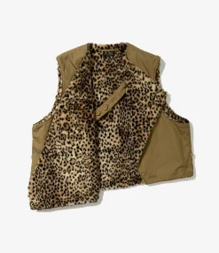 Over Vest - Khaki Nyco Twill