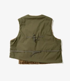 Over Vest - Olive CP Weather Poplin