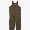 Overalls - Olive Coated Cotton Cloth