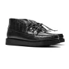 Overlap Mid Exotic - Stamped Black w/Vibram Sole