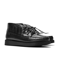 Overlap Mid Exotic - Stamped Black w/Vibram Sole