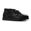 Overlap Mid Wild - Black - Pony Hair w/Vibram Sole