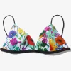 Overneath x EG Triangle Bra - White Flowers