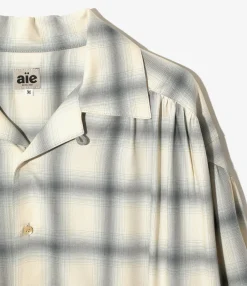 Painter Shirt - Ecru - Ombre Rayon Twill
