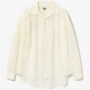Painter Shirt - Off White - Poly Lace