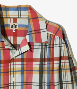 Painter Shirt - Slate Blue - Madras R/PE Cloth