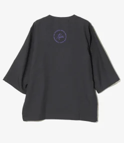 Pajama Set - Charcoal - Poly Oxford