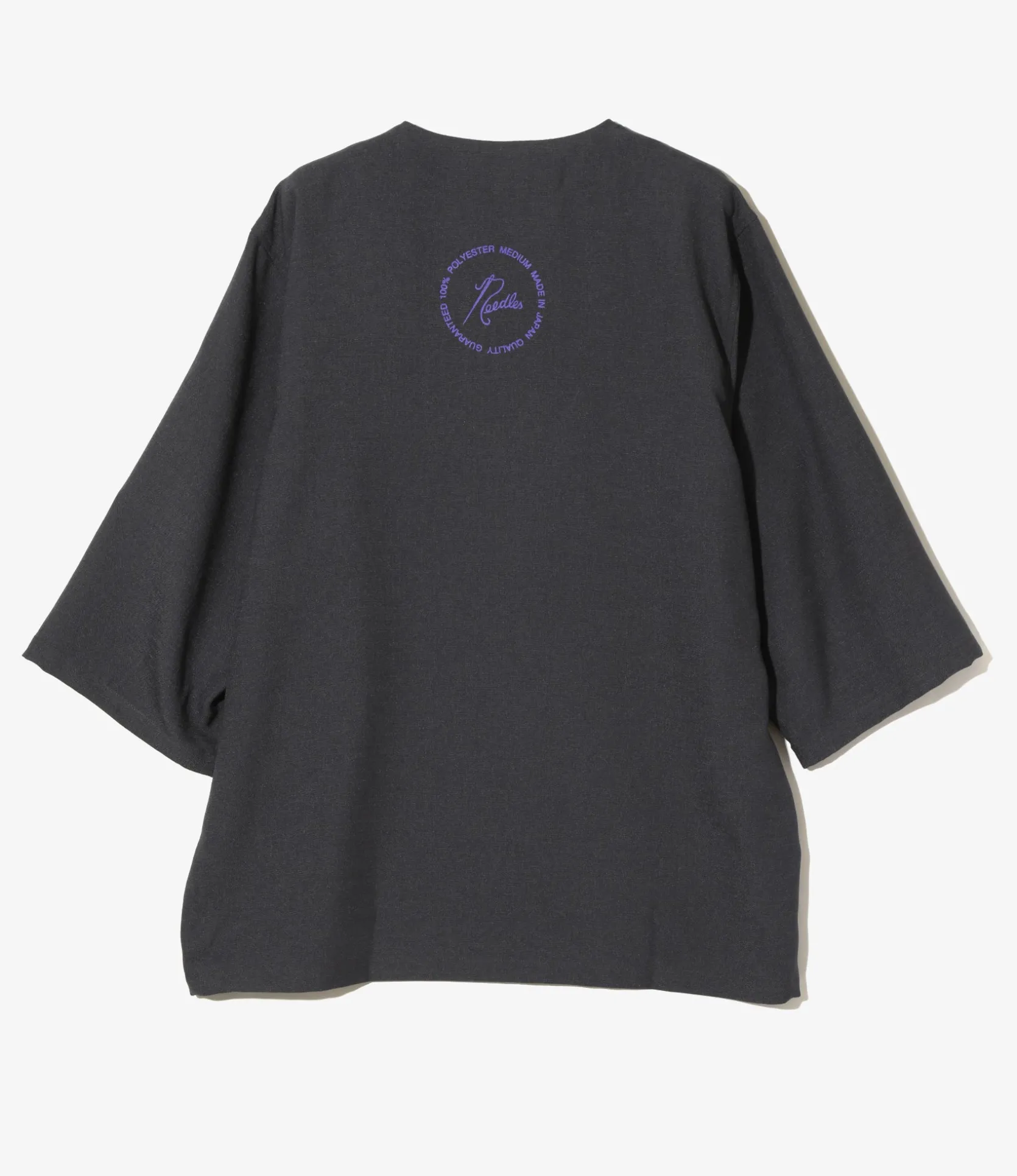 Pajama Set - Charcoal - Poly Oxford