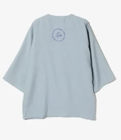 Pajama Set - Sax - Poly Oxford