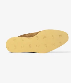 Papillon Emb. Slip-in - Brown - Suede
