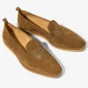 Papillon Emb. Slip-on - Brown - Suede