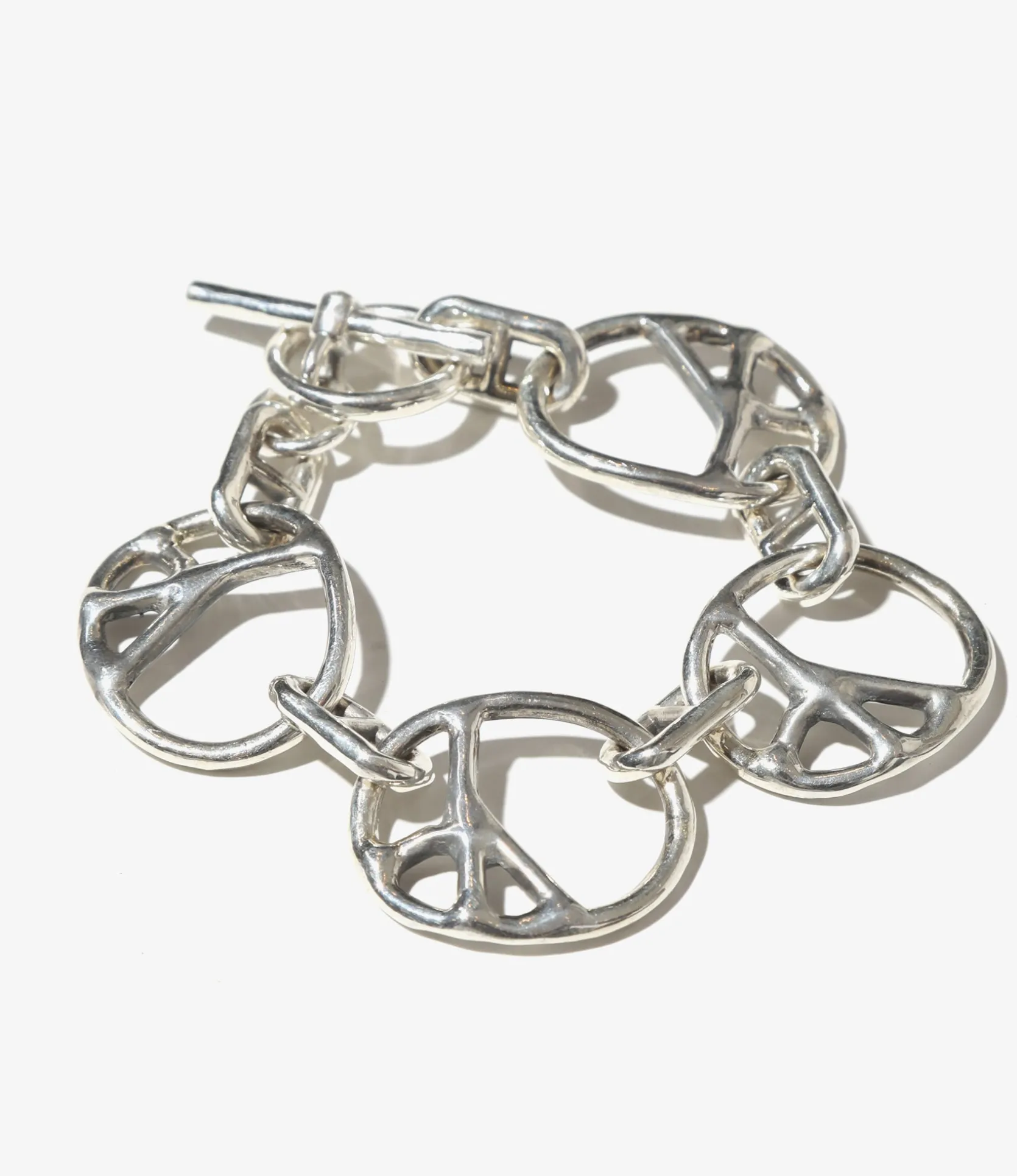 Peace Bracelet - Silver - 925 Silver