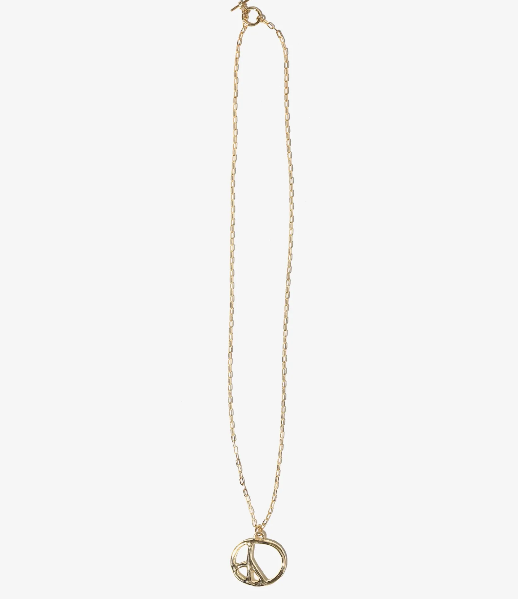 Peace Pendant - Gold - Gold Plate