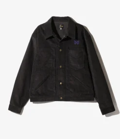 Penny Jean Jacket - Black - C/PE 14W Corduroy