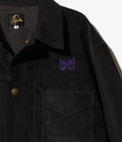 Penny Jean Jacket - Black - C/PE 14W Corduroy
