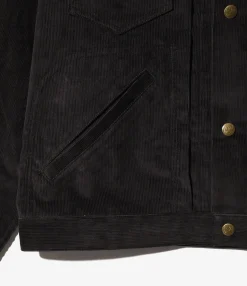 Penny Jean Jacket - Black - C/PE 14W Corduroy