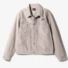 Penny Jean Jacket - Lt. Grey - C/PE 14W Corduroy