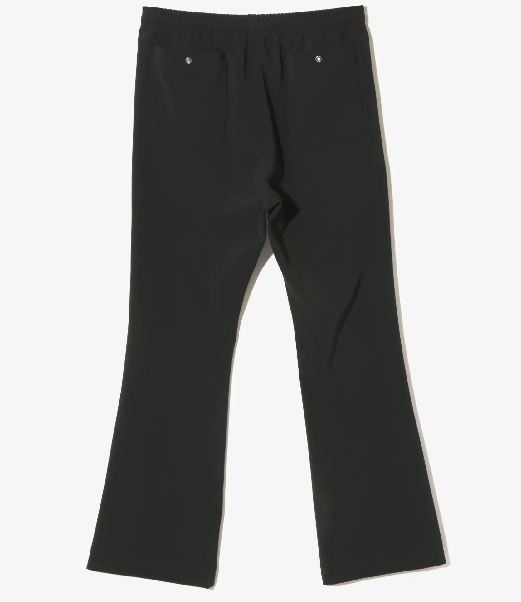 Piping Cowboy Pant - Black - Poly Double Cloth