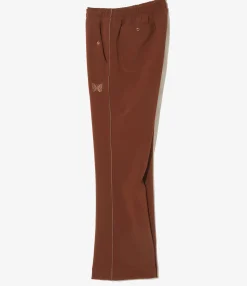 Piping Cowboy Pant - Brown - Poly Double Cloth