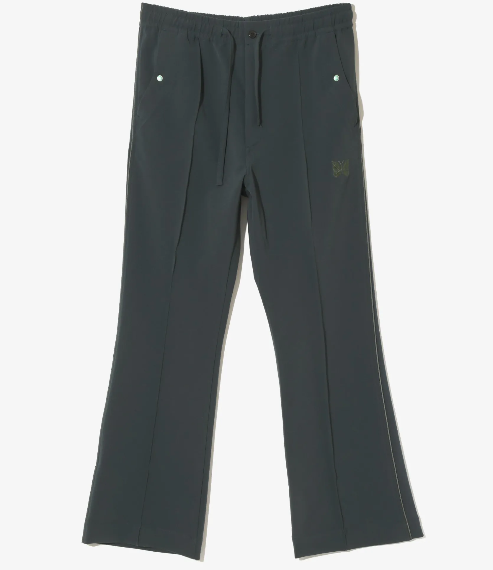 Piping Cowboy Pant - Green - Poly Double Cloth