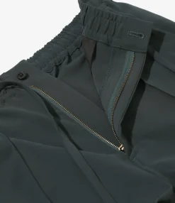 Piping Cowboy Pant - Green - Poly Double Cloth
