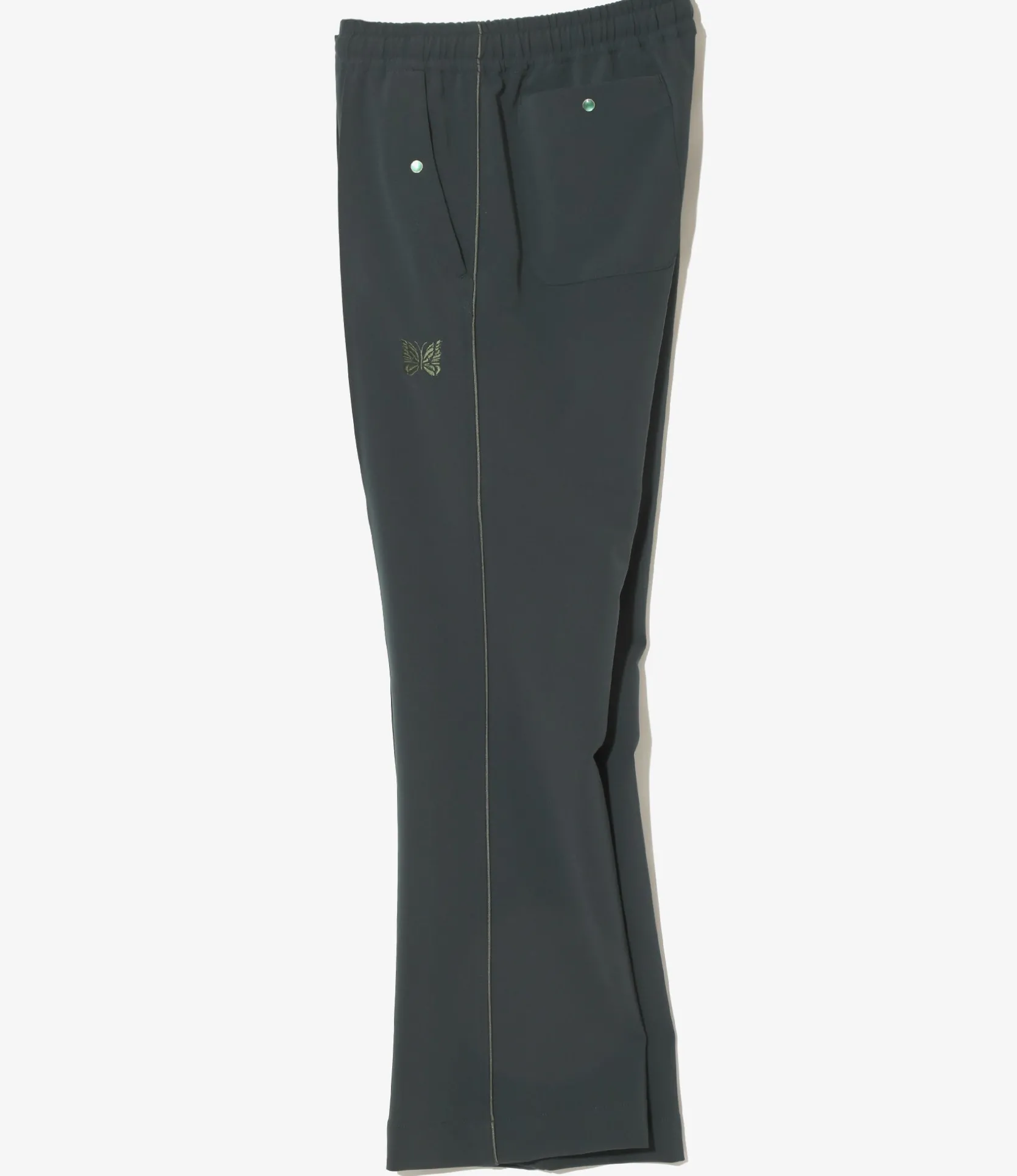 Piping Cowboy Pant - Green - Poly Double Cloth