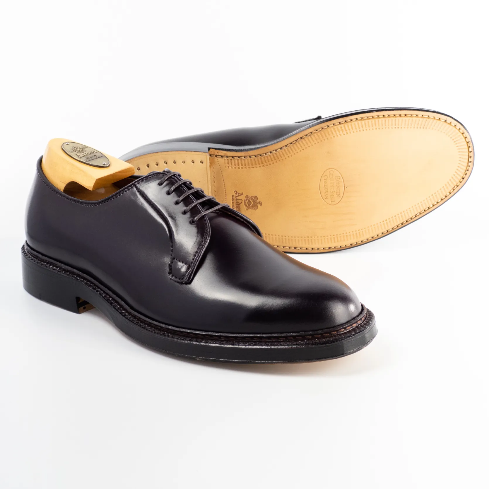 990 Plain Toe Blucher - #8 Shell Cordovan